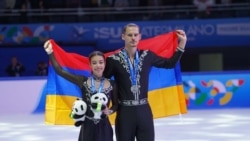 Դեպի օլիմպիական սառույց՝ Հայաստանի դրոշով. գեղասահորդ զույգը Միլանում կսահի «Արցախ»-ի ներքո