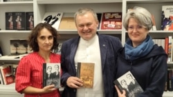 Belarus -- Opening of the Kmunikat bookstore in Białystok -- 9sep2026