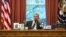 This official White House photograph, released on September 27, shows President Barack Obama talking with Iranian President Hassan Rohani during a phone call in the Oval Office, the first direct contact between presidents from both countries in over 30 years. 