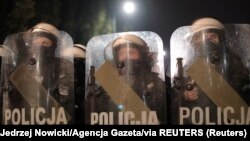 Польскія паліцыянты, ілюстрацыйнае фота