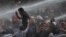 Poliţia armeană, folosind tunuri de apă împotriva manifestanţilor de la Erevan, 23 iunie 2015
