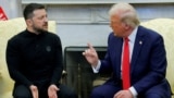 Президент Украины Владимир Зеленский и президент США Дональд Трамп