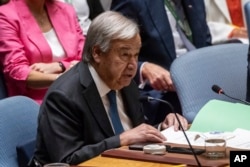 Secretarul general al ONU, António Guterres, a declarat că este „profund îngrijorat” de „escaladarea dramatică” din Liban.