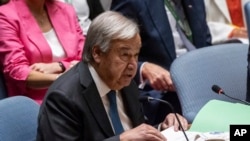 Secretarul general al ONU, António Guterres, a declarat că este „profund îngrijorat” de „escaladarea dramatică” din Liban.