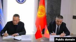 Ли Юхай жана Равшан Сабиров. Бишкек, Кыргызстан. 21-январь, 2026-жыл.