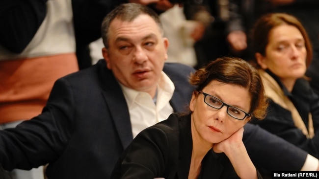 „ფედერალისტების“ ლიდერები: გიგა ბოკერია და თამარ ჩერგოლეიშვილი