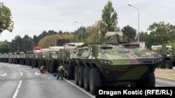 Pripreme za vojnu paradu "Snaga jedinstva" u Beogradu, 11. septembra 2025.
