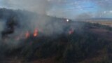 Fire in some villages of Lipjan, Kosovo, 31Aug2021.