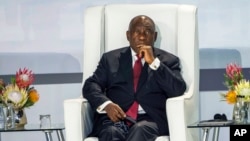  Južnoafrički predsjednik Cyril Ramaphosa tokom trodnevnog samita BRICS grupe zemalja u razvoju u Johanesburgu, Južna Afrika, 22. avgusta 2023. 