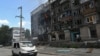 2025-жылдын 12-августу, Донецк облусунун Белозерск шаары Орусиянын соккусунан кийин. 