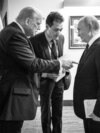  Президент США Дональд Трамп та президент Росії Володимир Путін. Анкоридж, Аляска, США, 15 серпня 2025 року