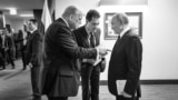  Президент США Дональд Трамп та президент Росії Володимир Путін. Анкоридж, Аляска, США, 15 серпня 2025 року