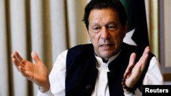 Former Pakistani Prime Minister Imran Khan (file photo)