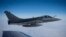 A French Rafale jet fighter flies over France on April 29 as part of efforts to reinforce NATO air patrols over the Baltics.
