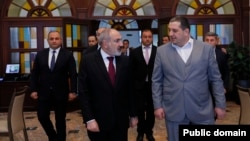 Վարչապետ Նիկոլ Փաշինյան և գործարար Նարեկ Նալբանդյան, արխիվ