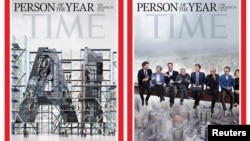 Вокладка Time, прысьвечаная архітэктарам штучнага інтэлекту