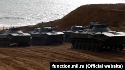 Exerciții militare ale Rusie, în Crimeea, 19 martie 2021