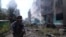 Ukrainian Soldiers Brave Russian Drones On Trek To Frontline Settlements GRAB 1