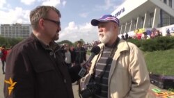 «Тут экспансія чырвона-зялёных, каларадаў няма» — Мазынскі пра 9 траўня