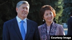 Алмазбек және Раиса Атамбаева. 