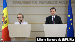 Europarlamentarii Laima Andrikiene și Siegfried Mureșan la Chișinău