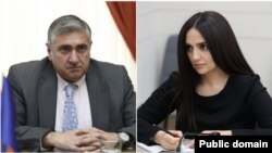 Պատգամավորներ Արթուր Խաչատրյանը և Ալխաս Ղազարյանը