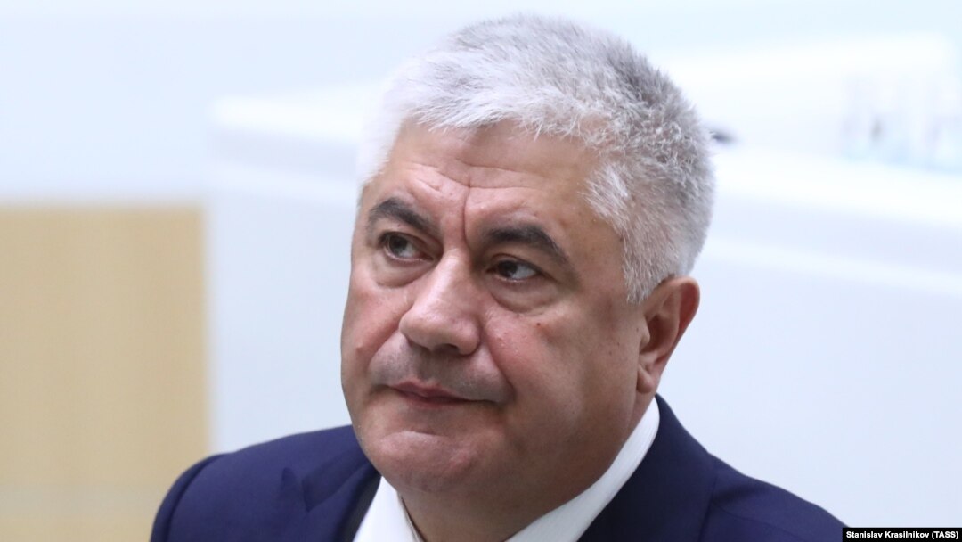 Russian Interior Minister Vladimir Kolokoltsev (file photo)