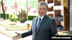 Ўзбекистон президенти Шавкат Мирзиёев.