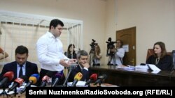 Роман Насіров у Солом'янському суді Києва, 8 червня 2017 року