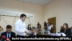 Роман Насіров на одному з засідань суду в Києві, 8 червня 2017 року