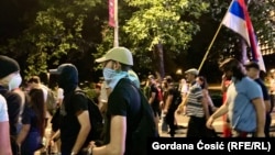 Antivladini protesti u Beogradu, 18. avgust 2025. 