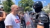 Žandarmerija razbija blokadu u Beogradu, 30. jun 2025.