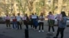 Акция с призывом не лишать должников по кредитам единственного жилья. Алматы, 21 сентября 2021 года