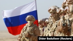 It's estimated that there are as many as 7,000 Russian troops stationed in Tajikistan. (file photo)