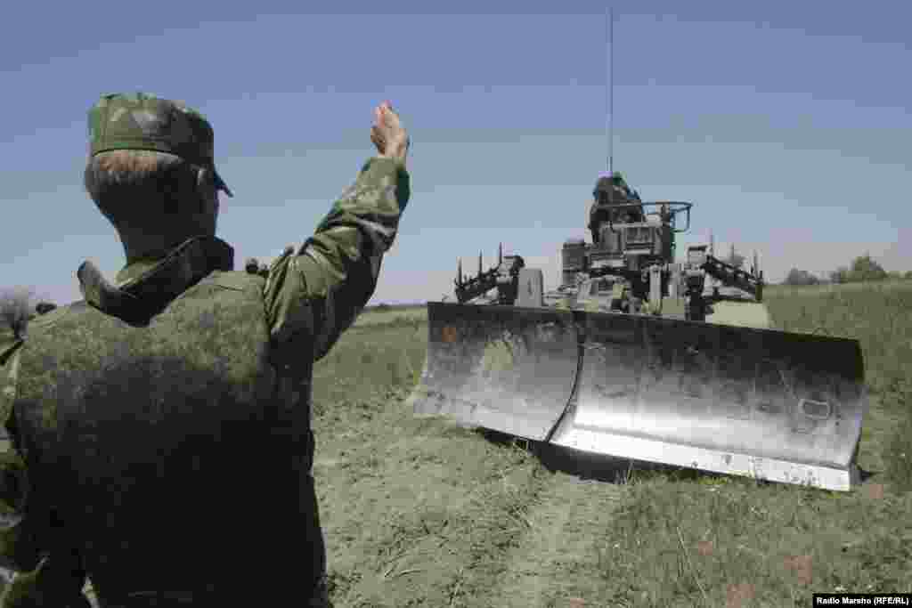 Chechnya, mine clearing in Chechnya