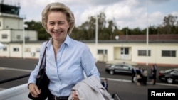 German Defense Minister Ursula von der Leyen 