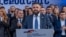 Armenia - Opposition figure Aleksan Aleksanian addresses a Strong Armenia rally in Yerevan.