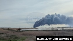 Одна из предыдущих атак на Феодосию