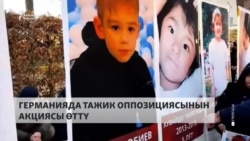 Германия: Тажик оппозициясы акция өткөрдү