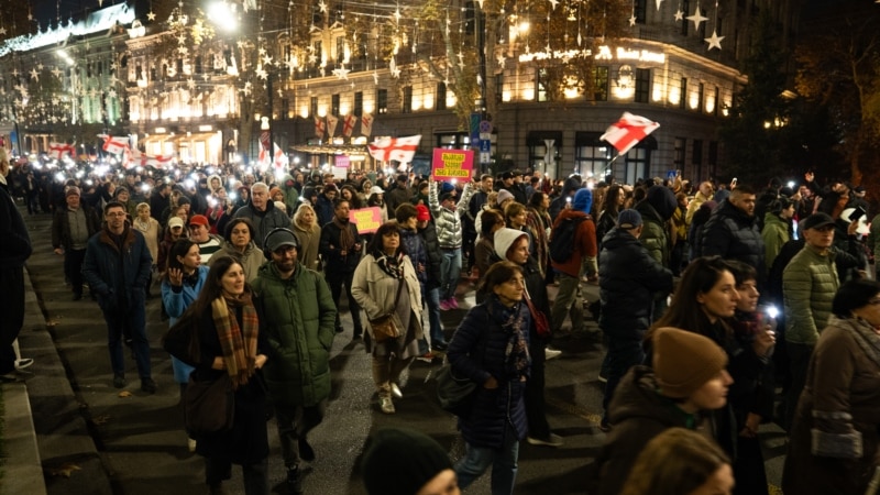 “რეჟიმი გვწამლავს!” - საერთაშორისო გამოძიების მოთხოვნით თბილისში აქცია იმართება