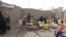 At the Minaret camp in Herat city, IDPs fetch water from the only existing water pump in the camp, which was built in the early 1990s.
