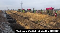 Краснопільське кладовище на околиці Дніпра, де ховають бійців, особи яких не можуть встановити одразу