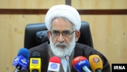 FILE - Mohamad Jafar Montazeri, Attorney General of Iran, 2019