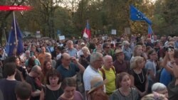 У посольства России в Праге прошел протест в годовщину событий 1968-го