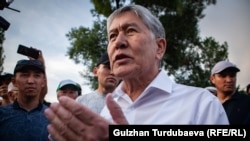 Бывший президент Кыргызстана Алмазбек Атамбаев.
