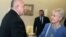 Bulgaria’s Prime Minister Boyko Borisov (left) and Emma Hopkins, the British ambassador to Sofia, met on February 11.
