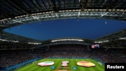 Soccer Football - World Cup - Group B - Iran vs Spain - Kazan Arena, Kazan, Russia - June 20, 2018 General view before the match REUTERS/John Sibley