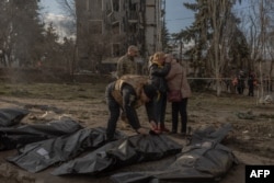 Убиті цивільні, внаслідок російської ракетної атаки по Ізюму. Харківщина. Україна, 4 лютого 2025 року