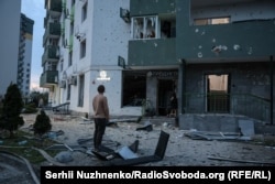 Наслідки російського обстрілу Києва, 16 квітня 2026 року