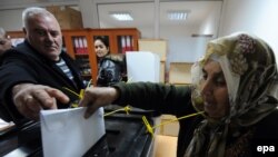 Në zgjedhjet e organizuara nga institucionet e Kosovës, votuan edhe serbët e Graçanicës.